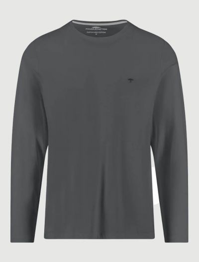 T-shirt manica lunga Fynch-hatton - asfalto