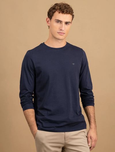 T-shirt manica lunga Fynch-hatton - blu