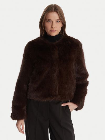 Pelliccia eco Artigli - cioccolato