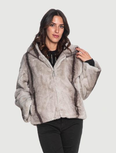 Pelliccia eco Artigli - grigio chiaro