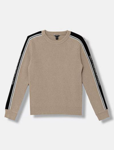 Pullover manica lunga Guess - beige