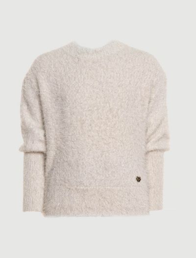 Maglia manica lunga Guess - crema