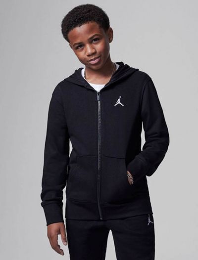 Felpa sportiva aperta Jordan - nero