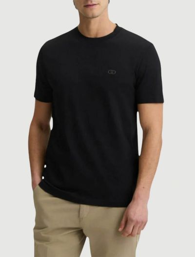 T-shirt manica corta Liu Jo - nero