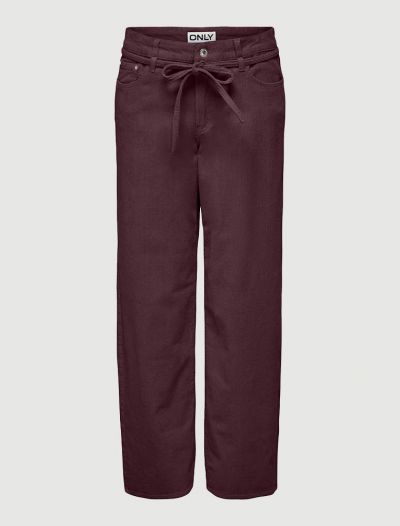 Pantalone Only - bordeaux
