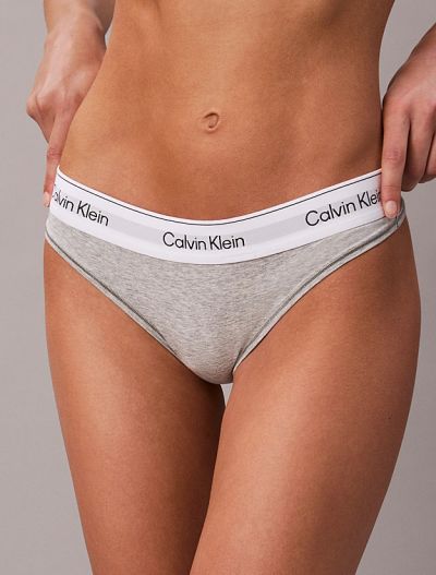 Slip Calvin Klein - grigio melange