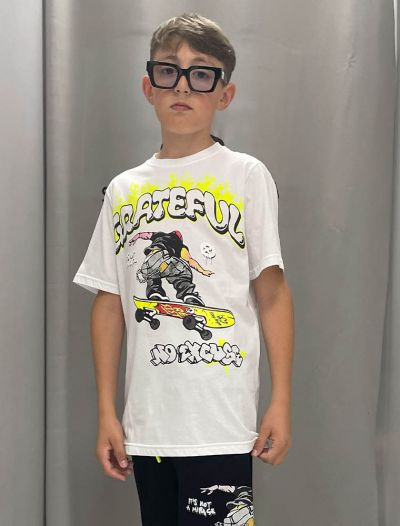 T-shirt manica corta Xout - bianco