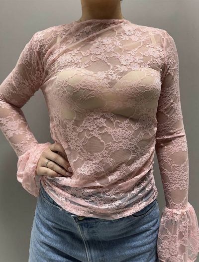 Maglia manica lunga San Babila - rosa