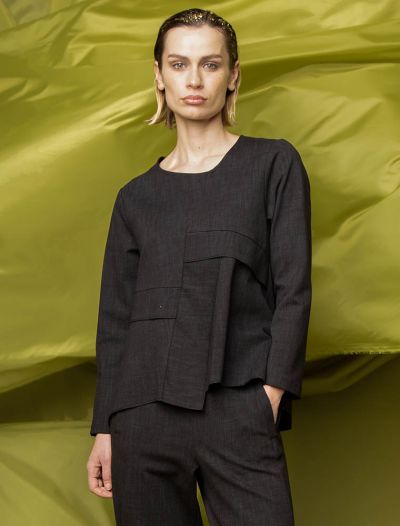 Maglia manica lunga Bravaa - nero