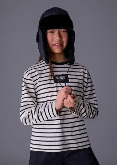 T-shirt Mayoral - panna nero