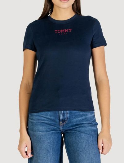 T-shirt manica corta Tommy Jeans - blu notte