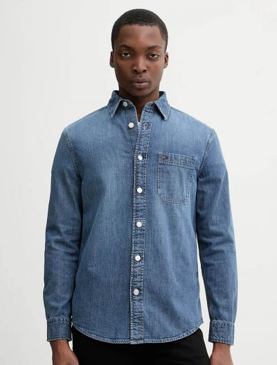 Camicia jeans Tommy Jeans - denim medium