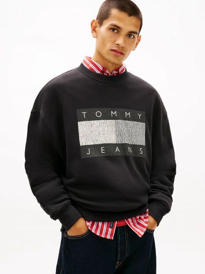Maglia in felpa Tommy Jeans - nero