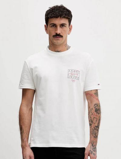 T-shirt manica corta Tommy Jeans - ecru