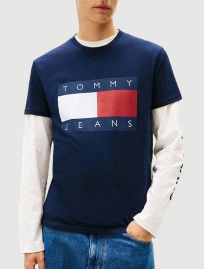 T-shirt manica corta Tommy Jeans - dark navy