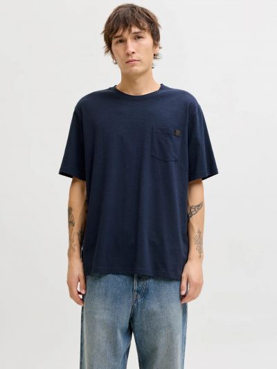 T-shirt manica corta Jack & Jones - blu