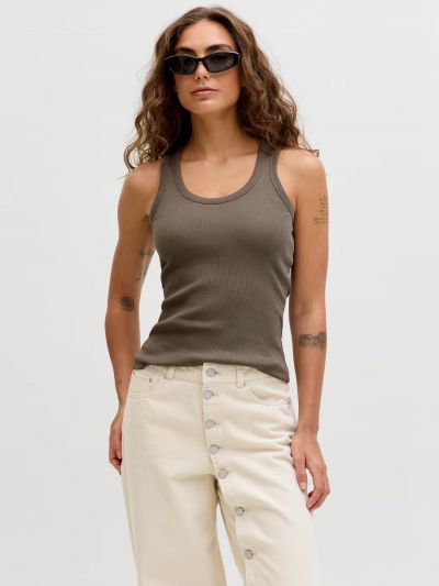 Canotta Jjxx - cioccolato