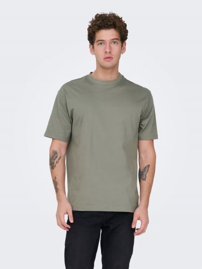 T-shirt manica corta Only & Sons - gray