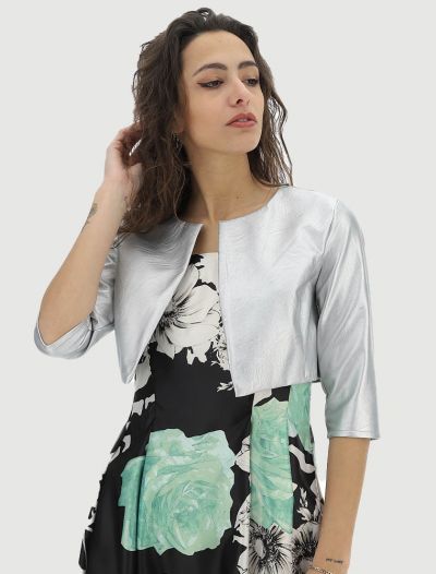 Giacca bolerino Rinascimento - argento