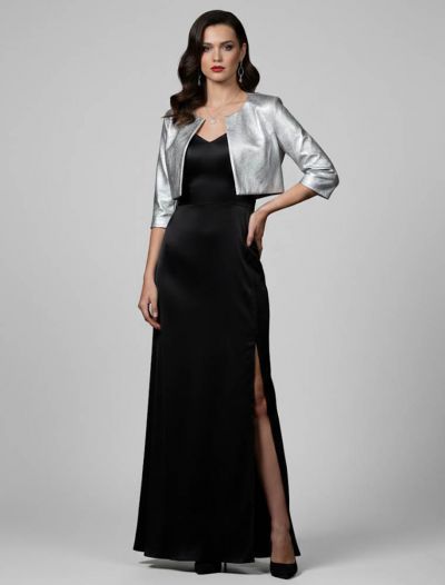 Giacca bolerino Rinascimento - argento