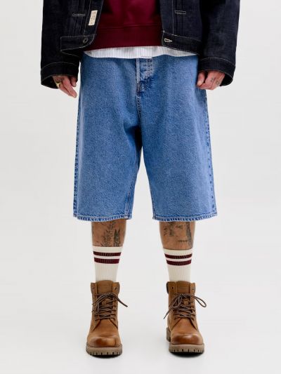 Bermuda jeans Jack & Jones - blu denim