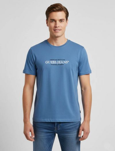 T-shirt manica corta Guess Jeans - blue
