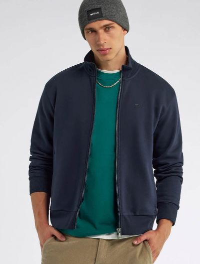 Maglia in felpa aperta Gas - blu