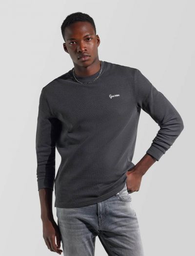 T-shirt manica lunga Gas - asfalto