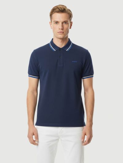 Polo manica corta Gas - blu navy