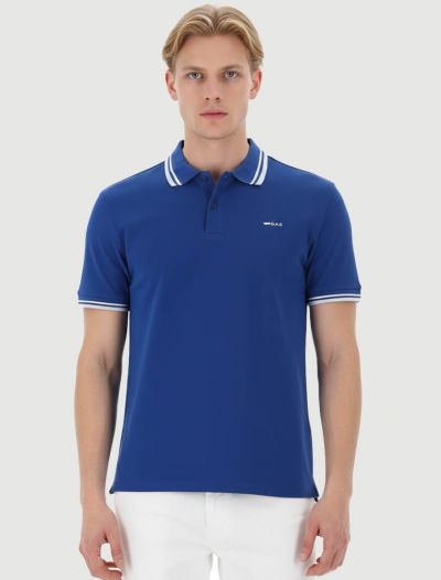 Polo manica corta Gas - blue