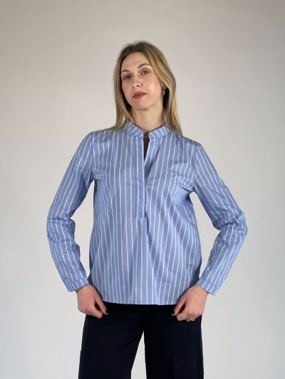 Camicia manica lunga Emme - azzurro