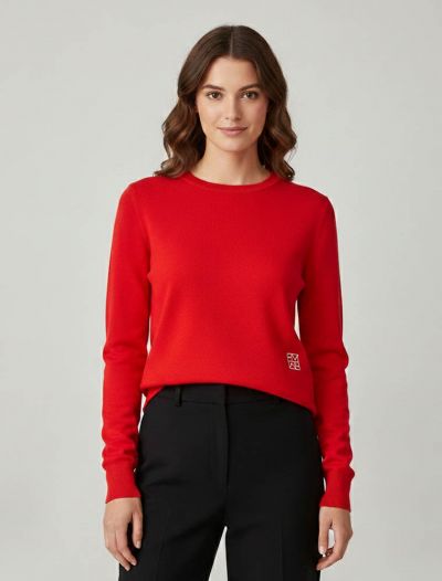 Maglia manica lunga Emme - rosso