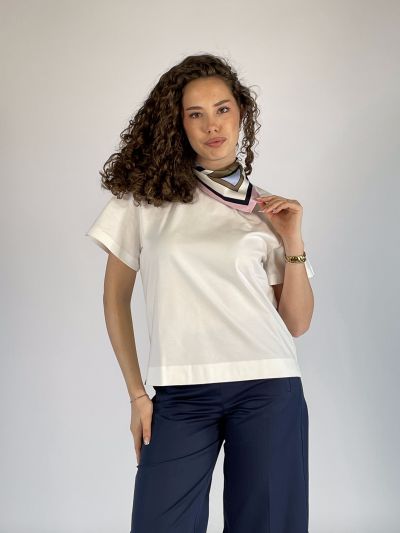 Maglia manica corta Emme - bianco