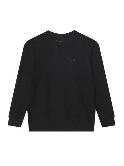 Pullover manica lunga Calvin Klein - black