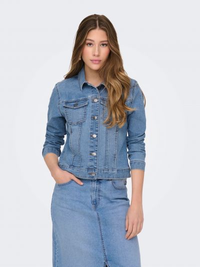 Giubbino in jeans Jdy - medium blue denim