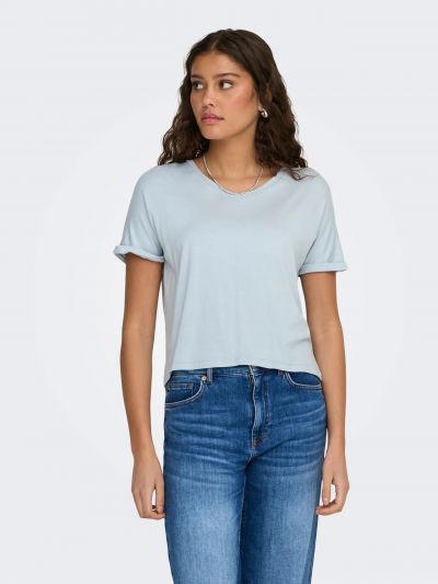 T-shirt manica corta Jdy - blu