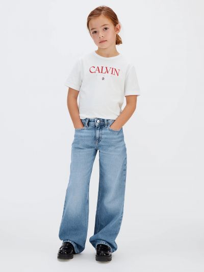 Pantalone jeans Calvin Klein - denim chiaro