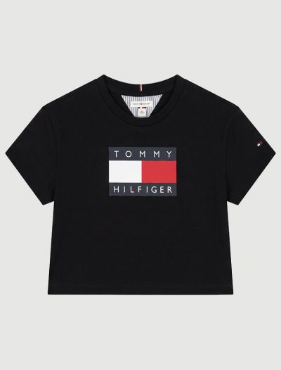 T-shirt manica corta Tommy Hilfiger - black
