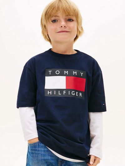 T-shirt manica corta Tommy Hilfiger - navy