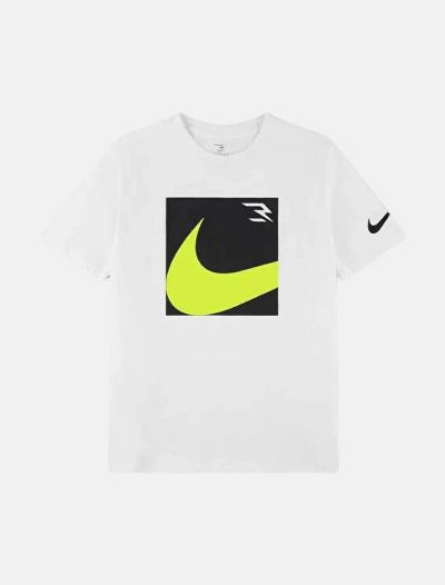 T-shirt manica corta sportiva Nike - white