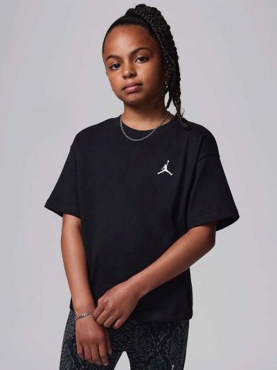 T-shirt manica corta sportiva Jordan - black