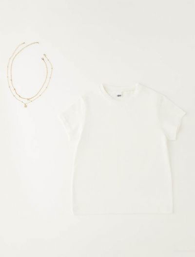 T-shirt manica corta I Do - bianco