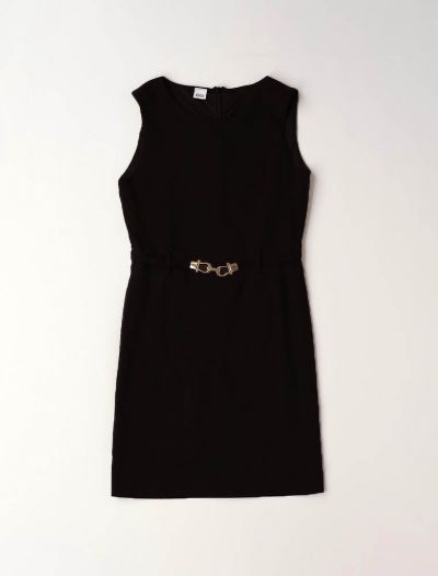 Abito manica corta I Do - nero