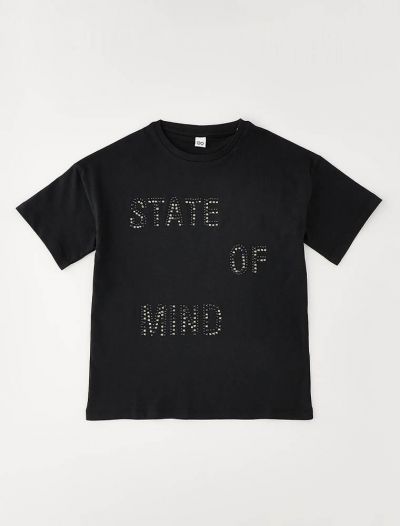 T-shirt manica corta I Do - nero