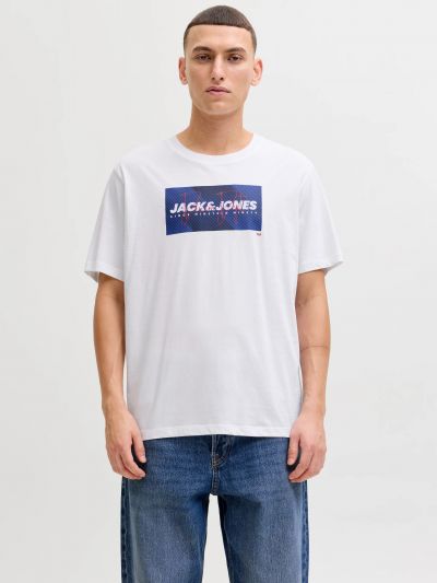 T-shirt manica corta Jack & Jones - bright white