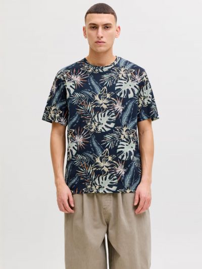 T-shirt manica corta Jack & Jones - navy blazer