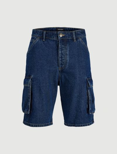 Bermuda jeans Jack & Jones - blu denim