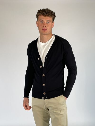 Cardigan Over-d - nero