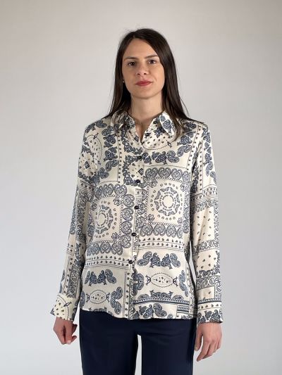 Camicia manica lunga Iblues - blu