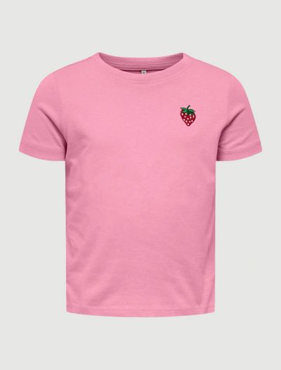T-shirt manica corta Only - rose